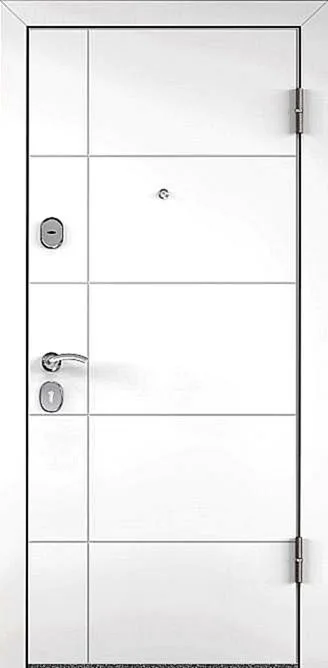 Входная дверь Aurora-2 (Порошковое напыление / МДФ ПВХ) - внешняя сторона