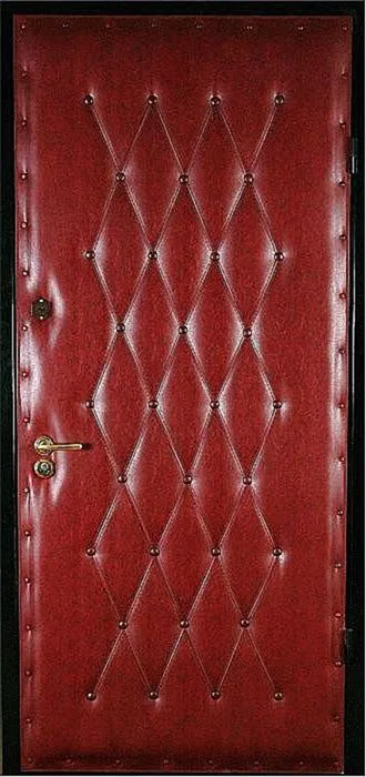 Входная дверь Contesa-2 (Винилискожа / МДФ Шпон) - внешняя сторона