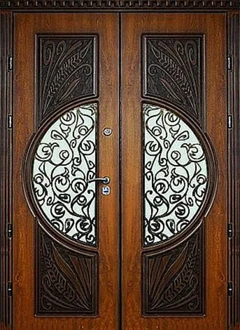 Входная дверь Massive-23 (Массив дерева) - внешняя сторона