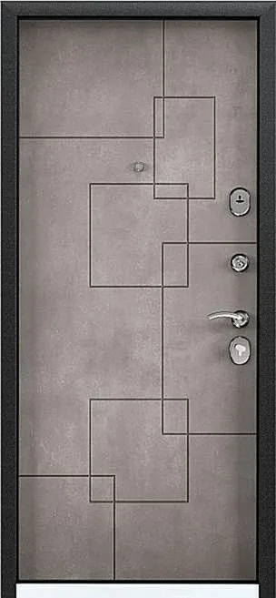 Входная дверь Zentaur-1 (Порошковое напыление / МДФ ПВХ) - внутренняя сторона